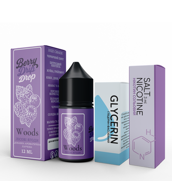 Набір Berry Drip Drop Woods (Лісові ягоди) 30 мл 30 мг