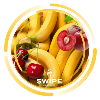 Безнікотинова суміш Swipe Banana Cherry (Банан Вишня) 50г