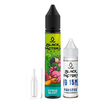 Набор Black Factory Salt Citrus Blast (Апельсин Мандарин) 30 мл 65 мг