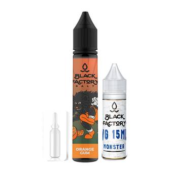 Набор Black Factory Salt Orange Gum (Жвачка с апельсином) 30 мл 25 мг