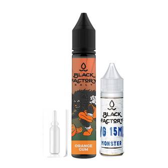 Набор Black Factory Salt Orange Gum (Жвачка с апельсином) 30 мл 50 мг