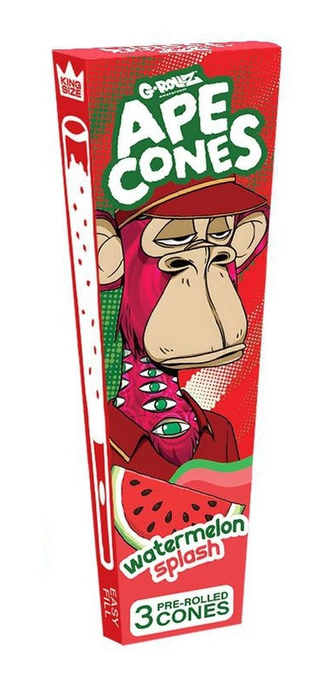 Бланти G-Rollz Ape Cones Watermelon Splash (Кавун) 3 шт