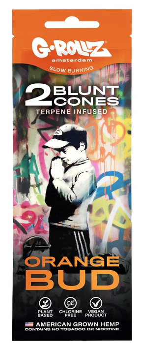 Бланти G-Rollz Pre-rolled Wraps Orange Bud (Апельсин) 2 шт