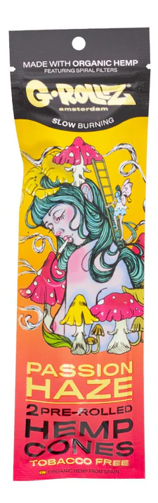Бланти G-Rollz Pre-rolled Wraps Passion Haze (Маракуя) 2 шт
