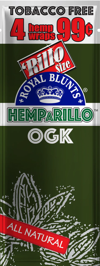 Бланти Hemparillo OGK Hemp Wrap Royal 4 шт