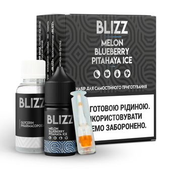 Набір Blizz Melon Blueberry Pitahaya Ice (Диня Чорниця Пітая Лід) 30 мл 50 мг