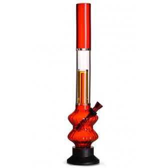 Бонг акриловий Mistiq Red Orange (Червоно-помаранчевий)