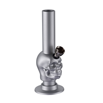 Бонг силіконовий Champ C High Mini Skull Bong Rubber Silver (Срібний)