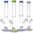 Бонг скляний Inline Tube Blue (Синій)
