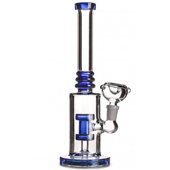 Бонг скляний Mistiq Clear Blue (Прозоро-синій) 25.5см