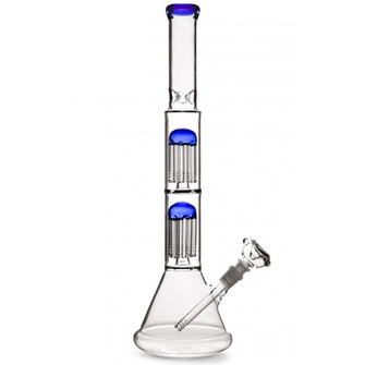 Бонг скляний Mistiq Clear Blue (Прозоро-синій)