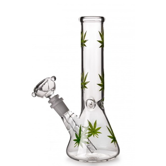 Бонг скляний Mistiq Clear Green (Прозоро-зелений)