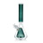 Бонг стеклянный Sandblasted Triangle Green (Зеленый)