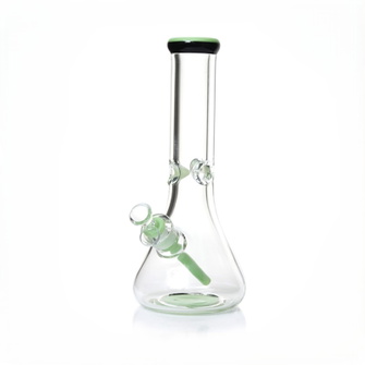 Бонг скляний Srong Beaker Color Green (Зелений) 30 см