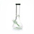 Бонг скляний Srong Beaker Color Green (Зелений) 30 см