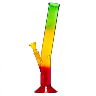 Бонг скляний Black Leaf Rasta Hangover Multicolor (Різнокольоровий)