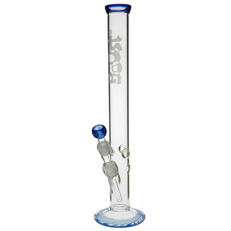 Бонг скляний Boost Cane + Ice Clear Blue (Прозоро-синій)
