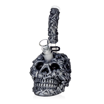 Бонг скляний Classic Skull Black (Чорний) Бонг скляний Classic Skull Black (Чорний)