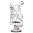 Бонг скляний Mania Recycler Purple (Фіолетовий)