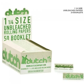 Папір для самокруток Dutch 1 1/4 Rolling Papers + Tips