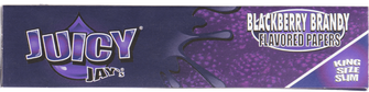 Папір для самокруток Juicy Jay's King Size Blackberry Brandy (Ожина Бренді)