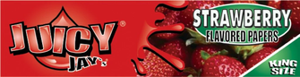 Папір для самокруток Juicy Jay's King Size Strawberry (Полуниця)