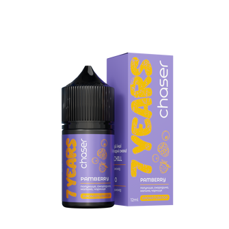 Набір Chaser 7 Years Pamberry (Полуниця Смородина Малина Чорниця) 30 мл 50 мг