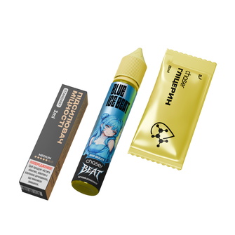 Набір Chaser Beat Blue Ice Beat (Чорничне морозиво) 30 мл 50 мг