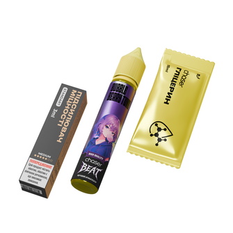 Набор Chaser Beat Bubble Berry Tune (Черничная жвачка) 30 мл 65 мг