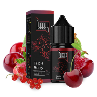 Рідина Chaser Black Salt 30 мл 50 мг зі смаком потрійної Ягоди (Triple Berry)