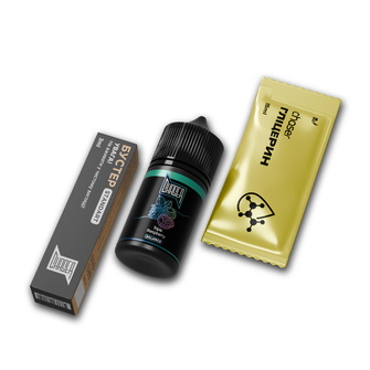 Набір Chaser Black Triple Raspberry (Малина) 30 мл 65 мг