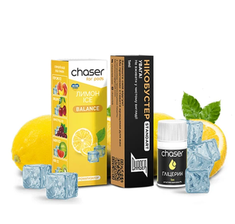 Набір Chaser For Pods Ice 10 мл 50 мг Lemon (Лимон)