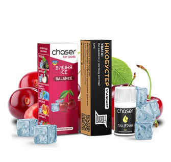 Набор Chaser For Pods Ice 30 мл 50 мг Cherry (Вишня)