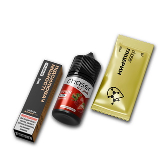 Набор Chaser For Pods Wild Strawberry (Земляника) 30 мл 65 мг