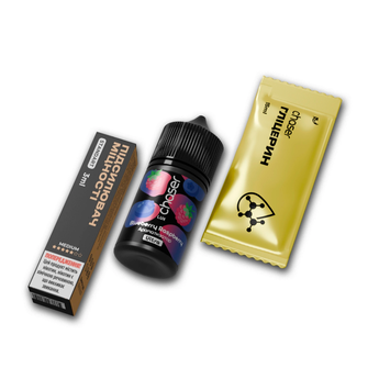 Набір Chaser Lux Blueberry Raspberry (Лохина Малина) 30 мл 65 мг