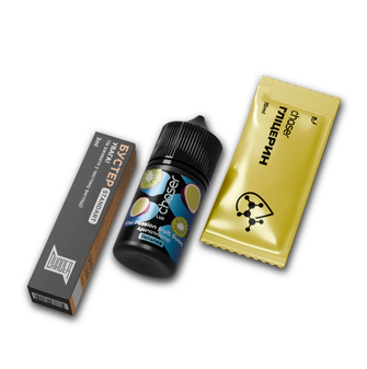 Набор Chaser Lux Kiwi Passiom fruit Guava (Киви Гуава Маракуйя) 30 мл 65 мг