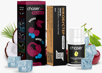 Набір Chaser Mix Ice 30 мл 50 мг Coconut Сherry (Вишня кокос)