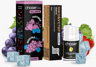Набор Chaser Mix Ice 30 мл 50 мг Strawberry Grape (Клубника виноград)
