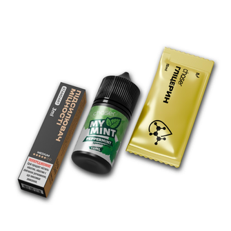 Набор Chaser My Mint Peppermint (Перечная мята) 30 мл 65 мг