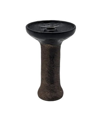 Чаша глиняна 2x2 Hookah Medium Black Matt Black (Чорний)