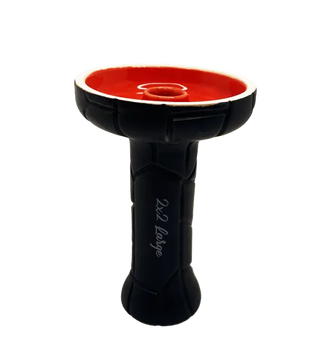 Чаша глиняна 2x2 Hookah Medium Turtle Red (Червоний)