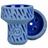 Чаша глиняна Aroma Foxtrot Blue (Синій)