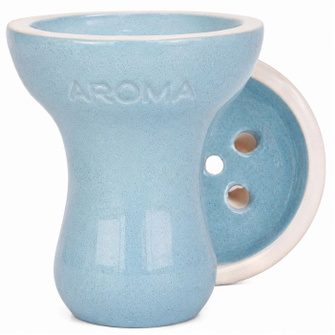 Чаша глиняная Aroma Quebec Glaze Sky (Голубой)