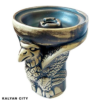 Чаша глиняна Kohana Eagle Brown White (Коричнево-білий)