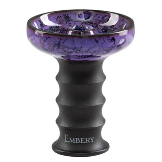 Чаша глиняна Embery JS-Funnel Bowl Glased 23 Purple Black (Фіолетово-чорний)