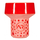 Чаша глиняна Aroma Uniform Red (Червоний)