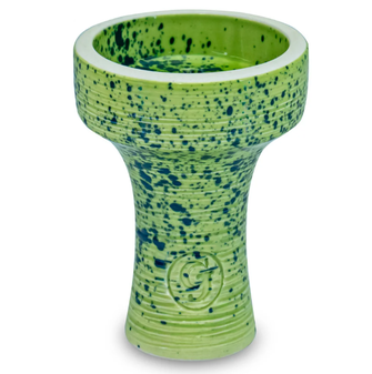 Чаша глиняна GrynBowls Killer White Green (Зелено-білий)
