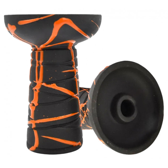 Чаша глиняна Gusto Bowls Cl Phunnel Black Glaze Orange (Помаранчевий)