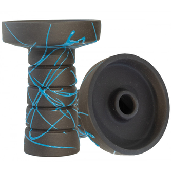 Чаша глиняна Gusto Bowls Harmony Black Glaze Blue (Синій)