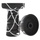 Чаша глиняна Gusto Bowls Harmony Black Glaze White (Білий)
